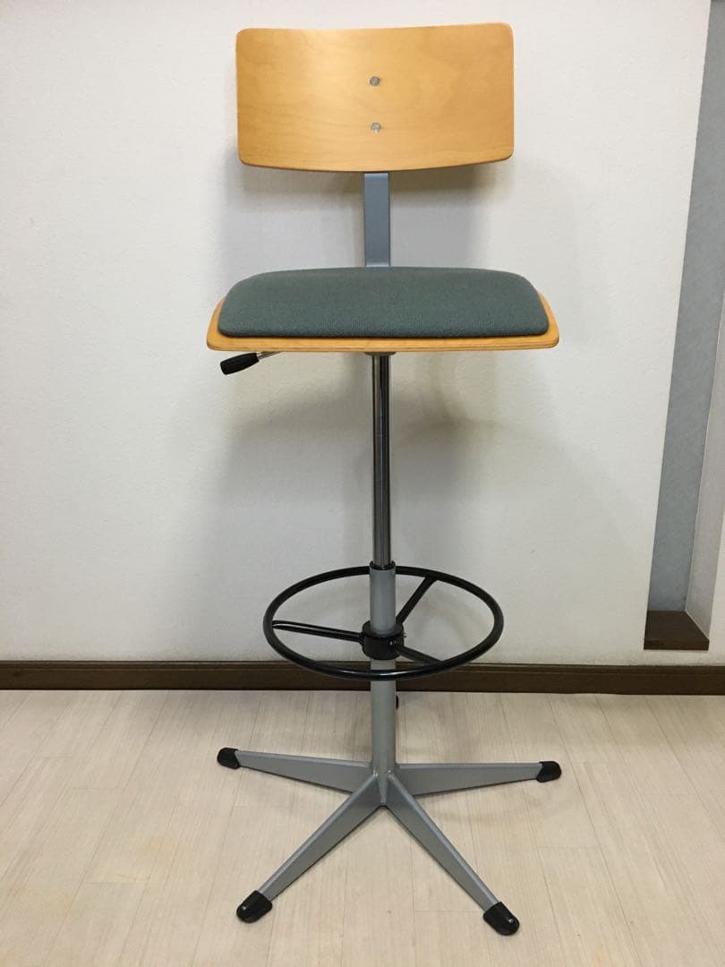 各部調整機能付き ドラフティングチェア 製図椅子 カウンターチェア 送料無料