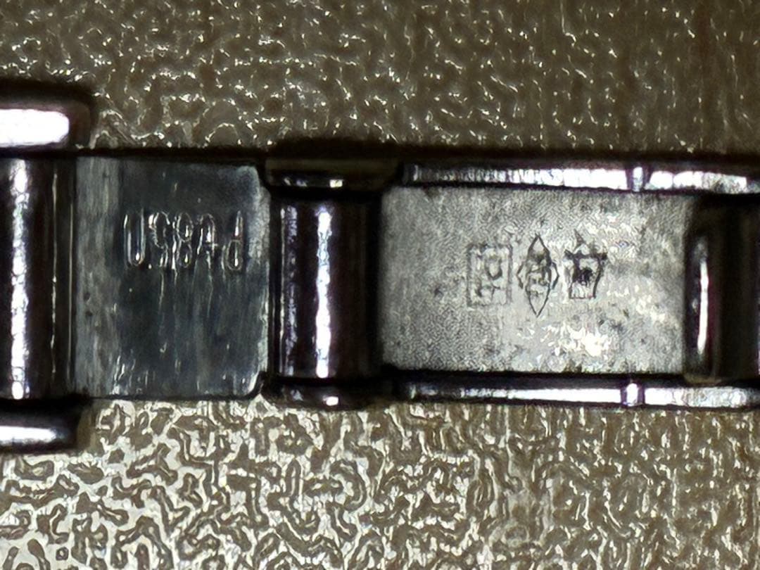 【美品】プラチナ pt850 喜平ネックレス 6面 ダブル 造幣局検定刻印マーク