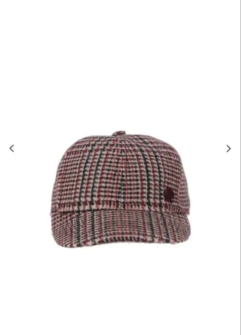 【美品】PATOU ウールフランネル クチュール キャップ