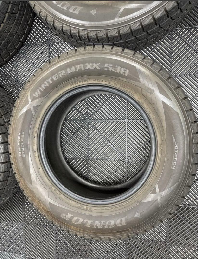 265/65R17 ウィンターマックス SJ8 バリ溝 4本セット スタッドレス