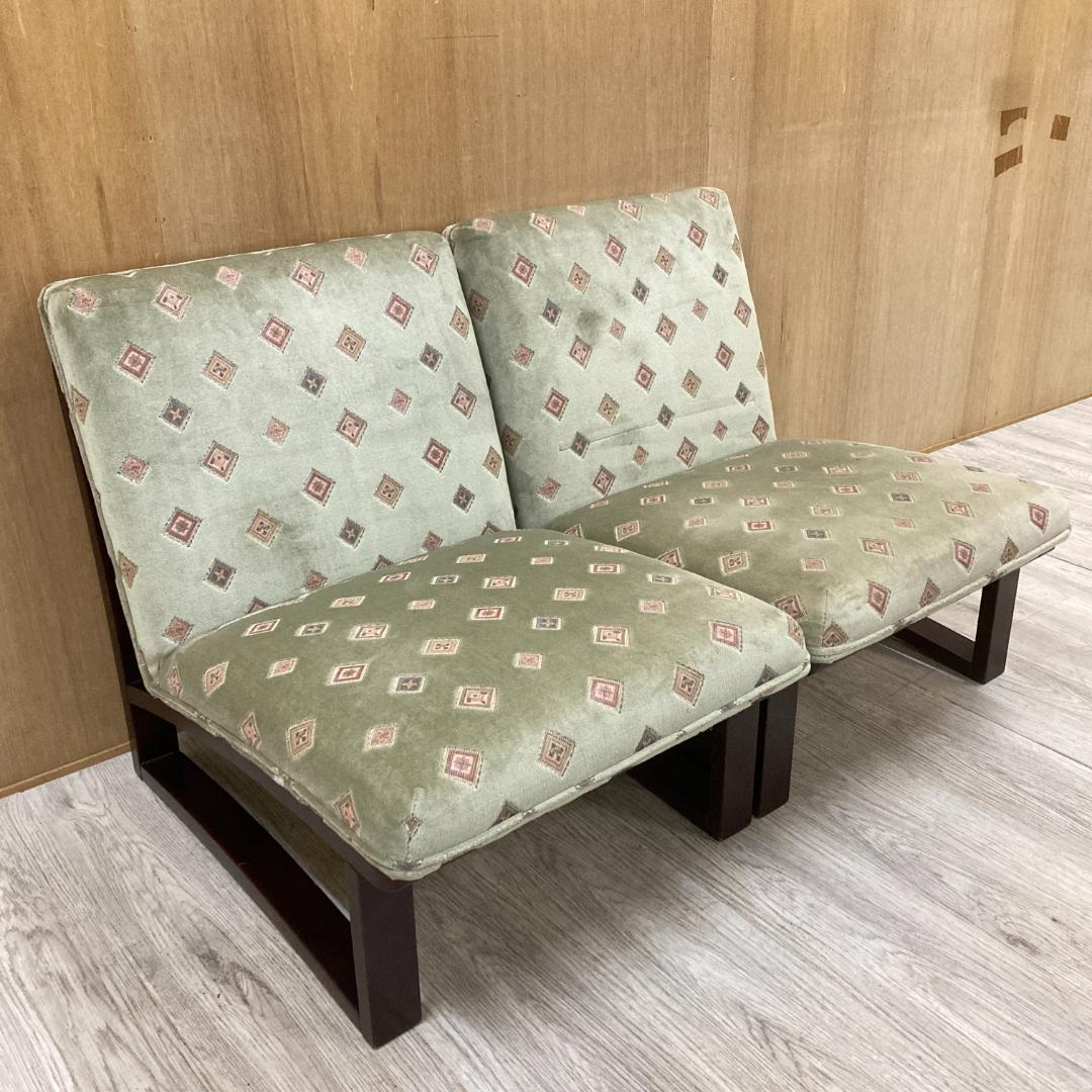 【飛騨産業】キツツキ　ロータイプ　チェア　椅子　２脚セット