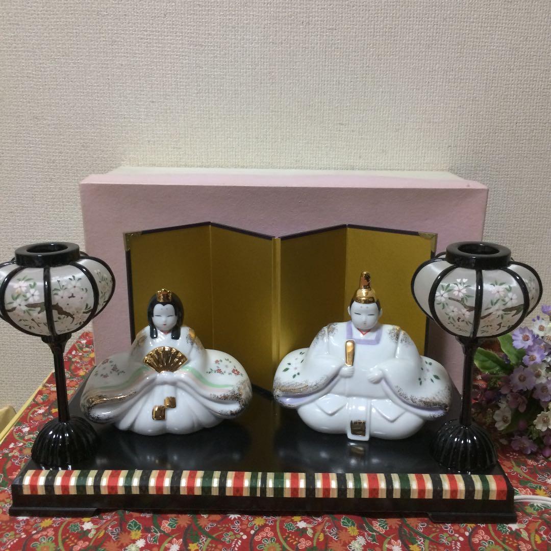 お雛様 ぼんぼり付き