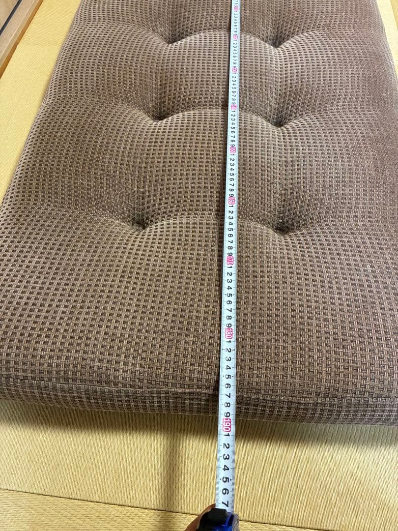 カンディハウス　ソファーベットクッション一式　3人掛け用