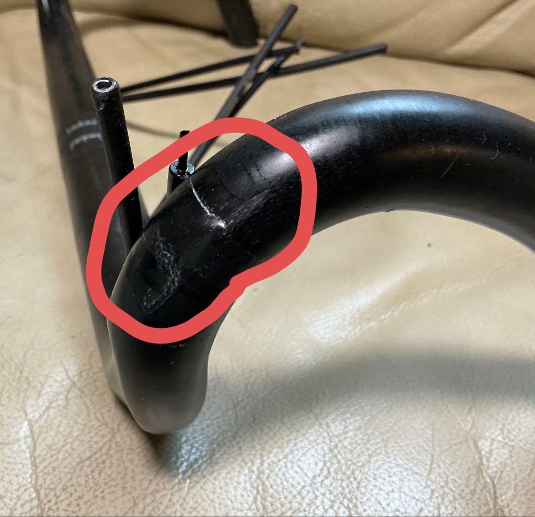 TNI Peloton カーボンハンドル 380mm