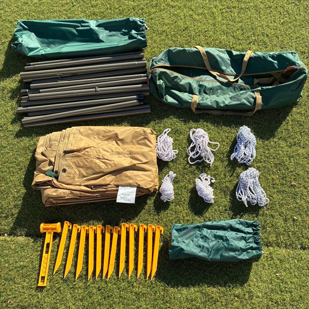 Coleman コールマン　スクエアタープDX 約550×400×250cm