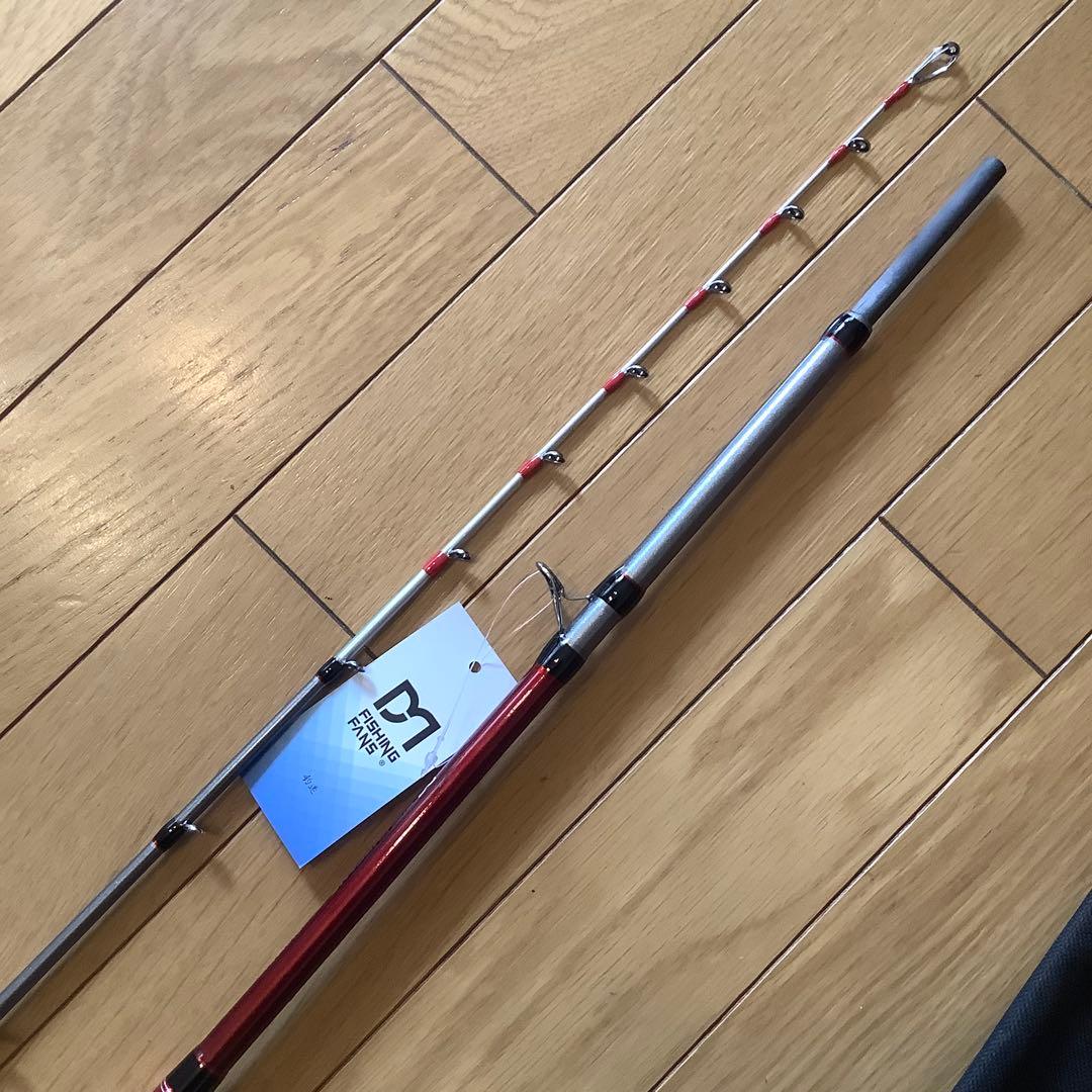 タコ　大物1.75m MAX300g2ピースロッド&カウンター付ベイトリール