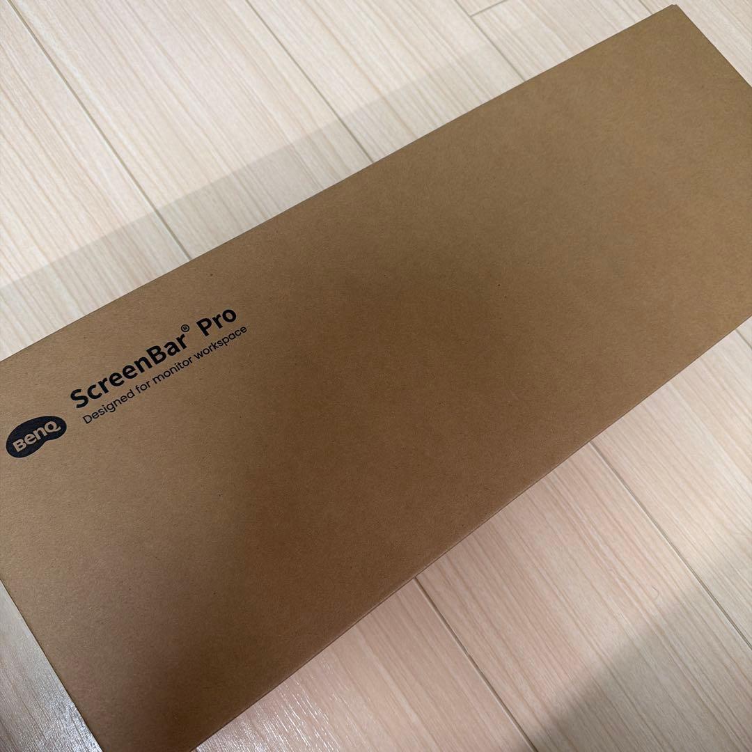 【未開封】BenQ ScreenBar Pro シルバー モニターライト