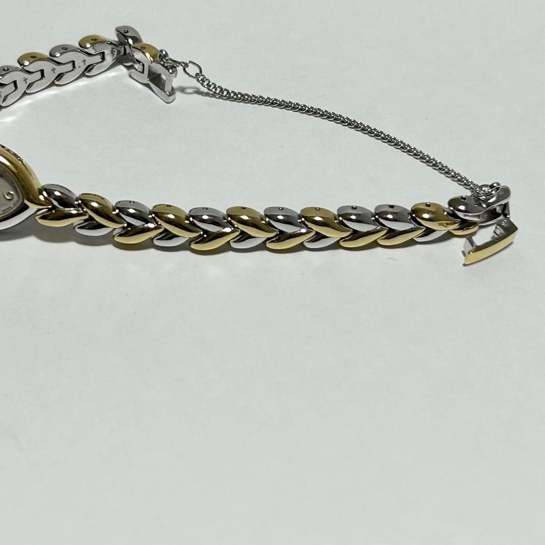 稼働/新品電池 SEIKO セイコー シェル文字盤 ブレスウォッチ コンビ