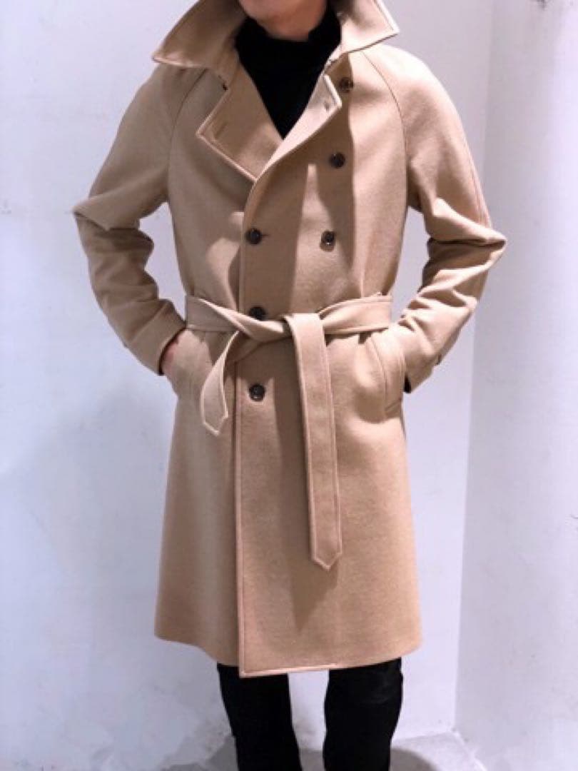 【美品】 jun hashimoto BELTED COATサイズ3