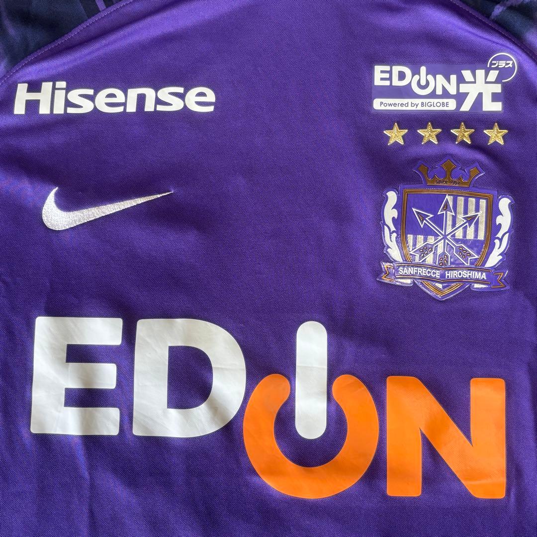 【値引き中】サンフレッチェ広島　ユニフォーム　2024 満田誠選手サイン入り　L