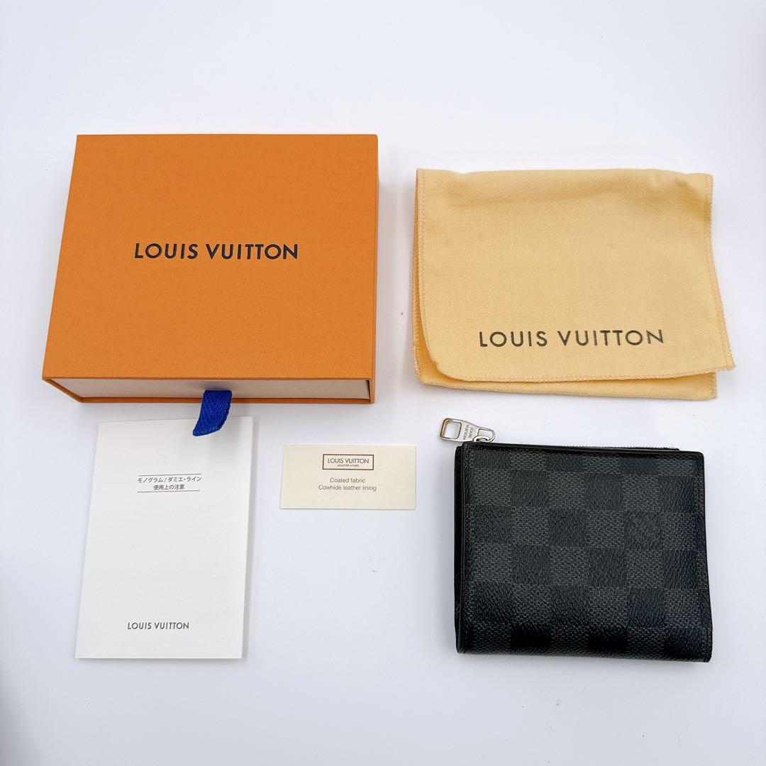 付属品完備　【極美品】ルイヴィトン ポルトフォイユスマート ダミエグラフィット