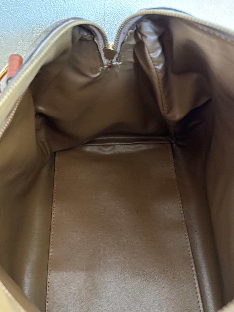 CELINE オールドセリーヌ PVC 総柄 マカダム ミニボストン