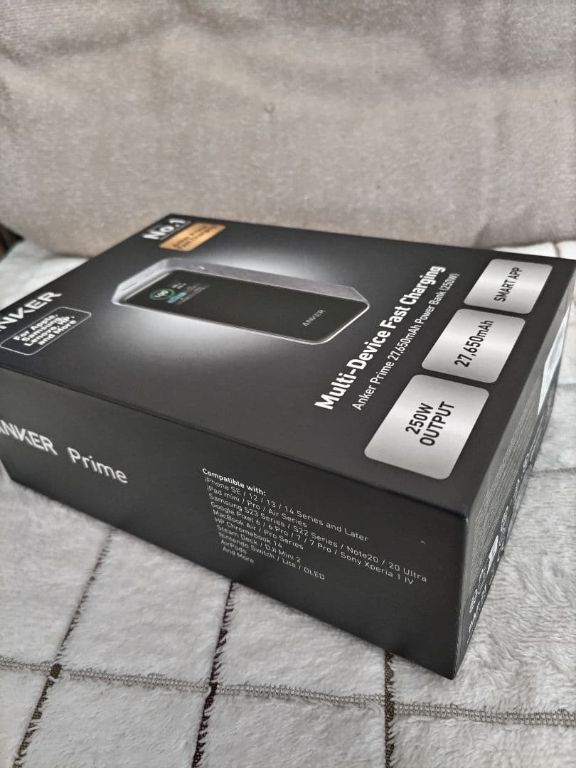 スマホアクセサリー Anker Prime Power Bank (27650mAh, 250W)