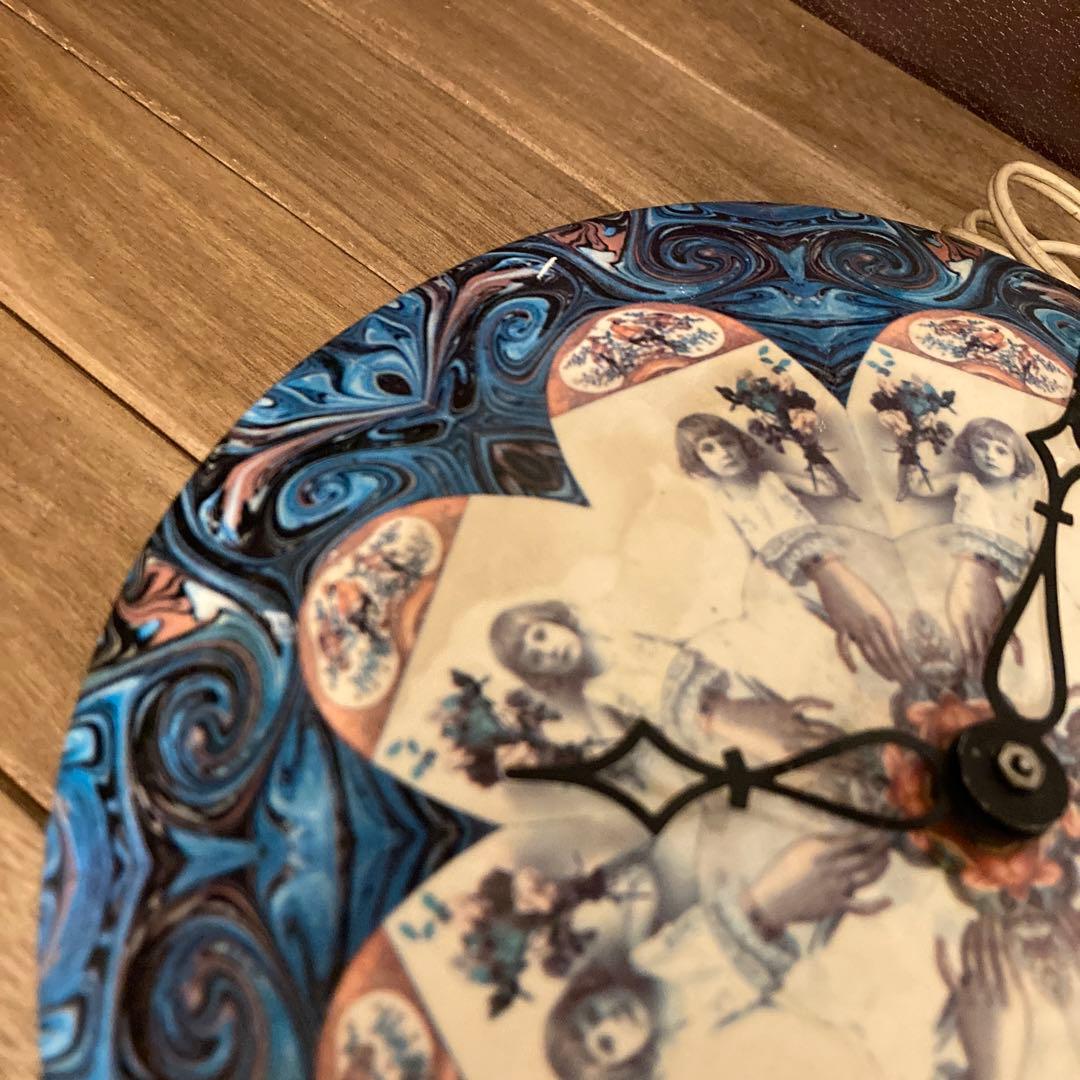 US仕入れ　ビンテージ　ピーターマックス　掛け時計　クロック　Peter Max