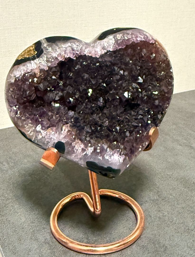 【希少・共生】アメジスト クラスター（カコクセナイト共生）