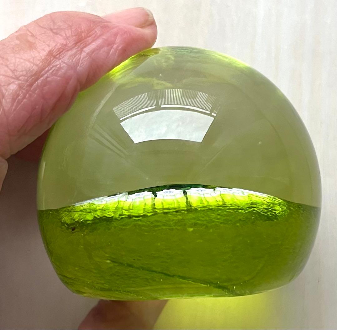 Caithness Glass ペーパーウェイト ガラス クローバー ケイスネス