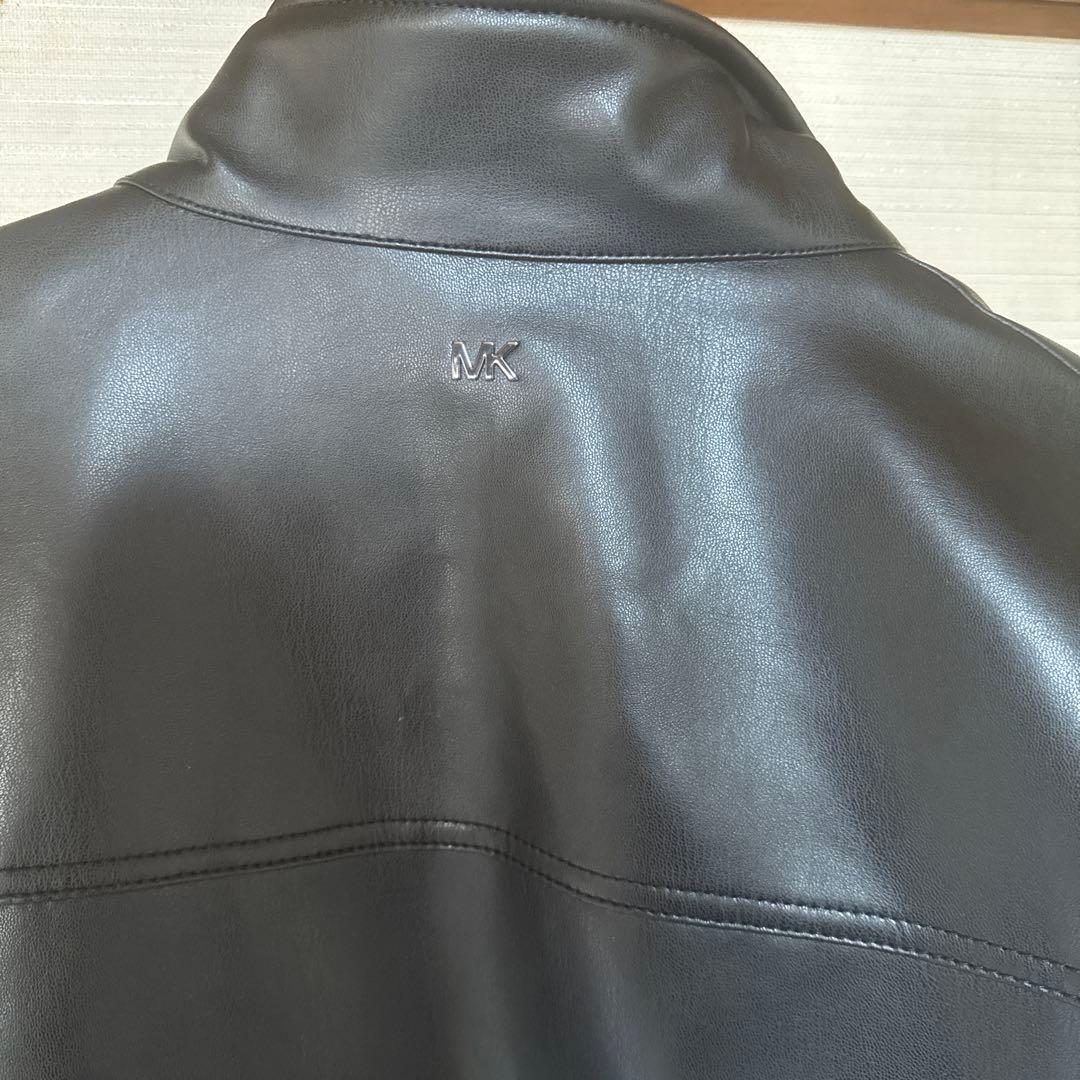 MICHAEL KORS ブラックレザージャケット