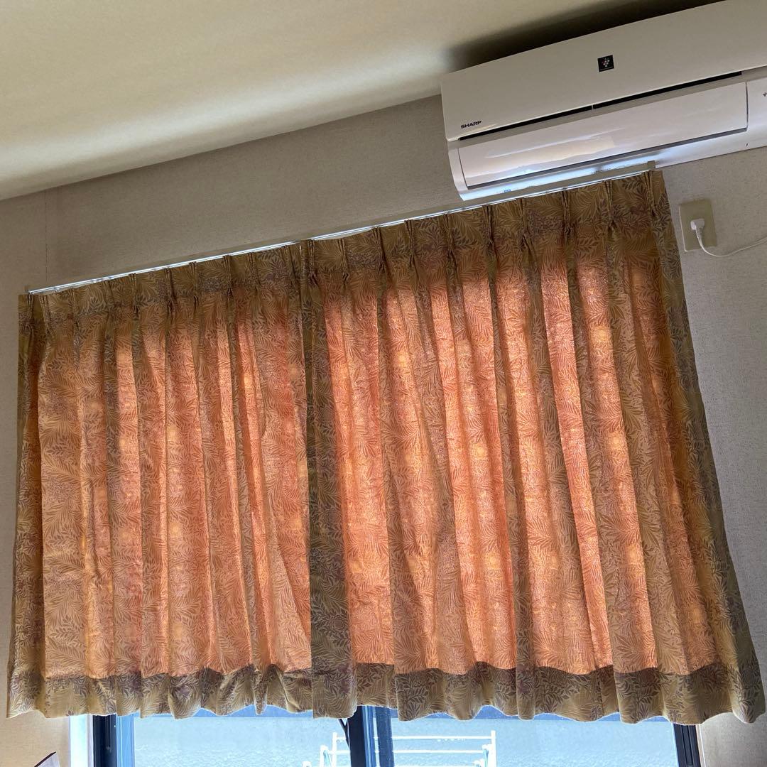 川島織物セルコン　ウィリアムモリス　カーテン　ラークスパアI