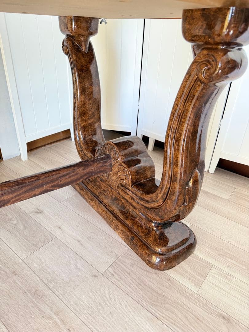 サルタレッリ フローレンス ダイニングテーブル 楕円形 4人掛 イタリア製