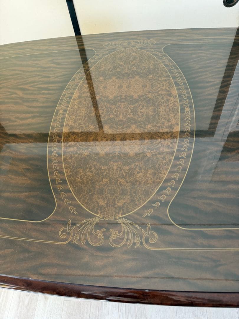 サルタレッリ フローレンス ダイニングテーブル 楕円形 4人掛 イタリア製