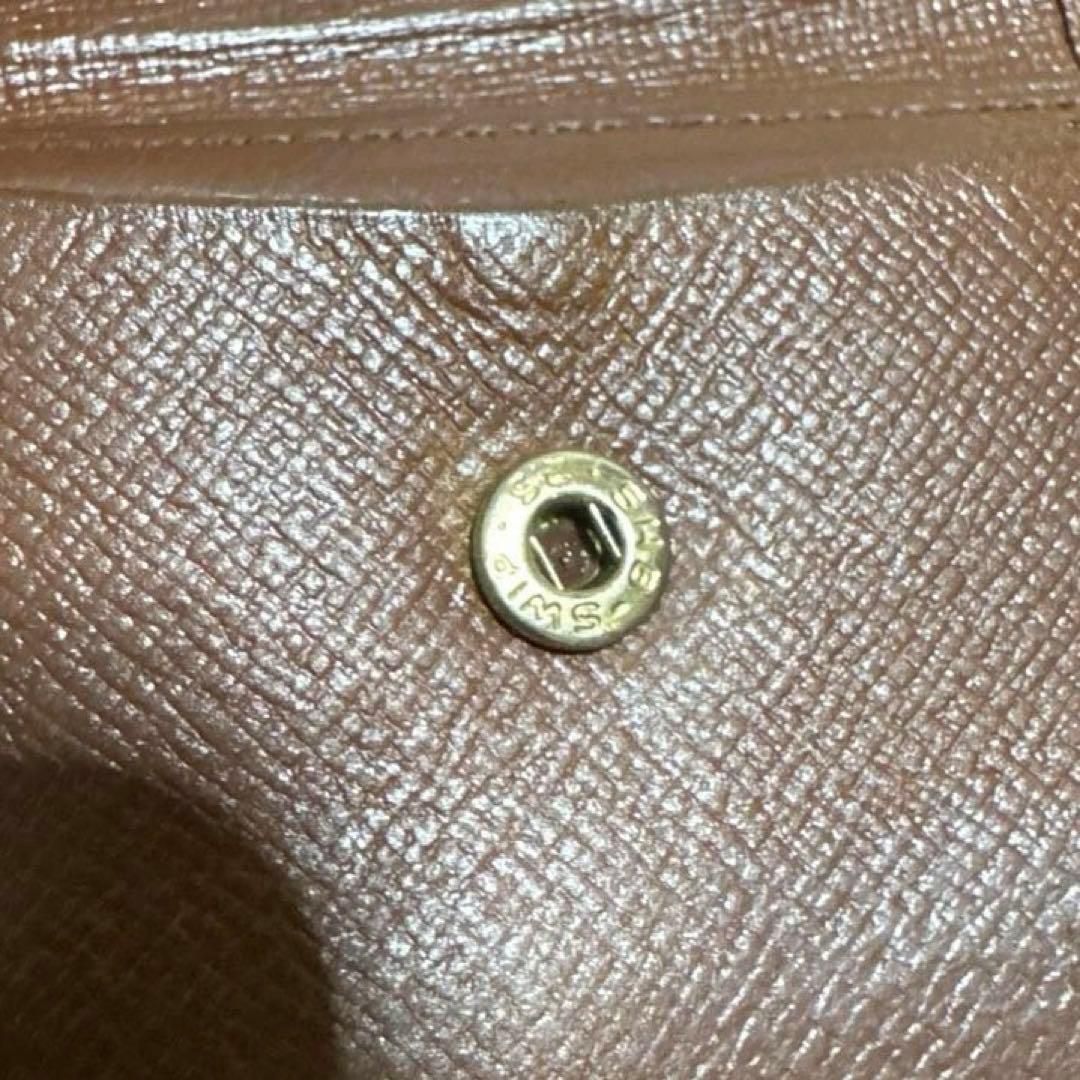 15☆優良品☆ヴィンテージ モノグラム♪2つ折り財布★ポケットあり