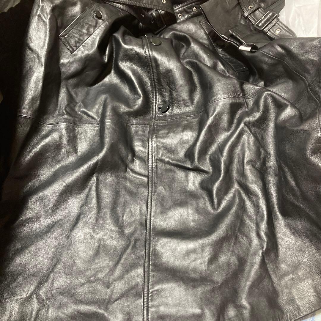 rokh ×  コラボ　レザートレンチコート Lサイズ