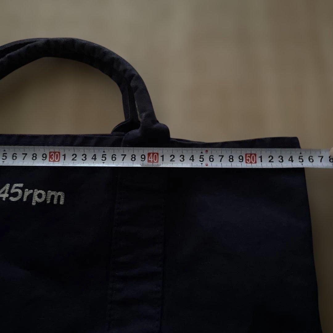 45rpm トートバッグ　インディゴ