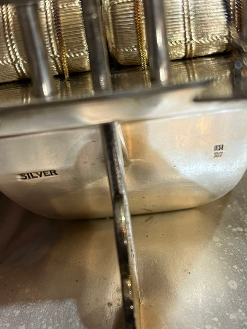 銀製鳳凰寳船、銀製鳳凰宝船、銀製鳳凰宝船2号、銀製宝船、ケース36センチ