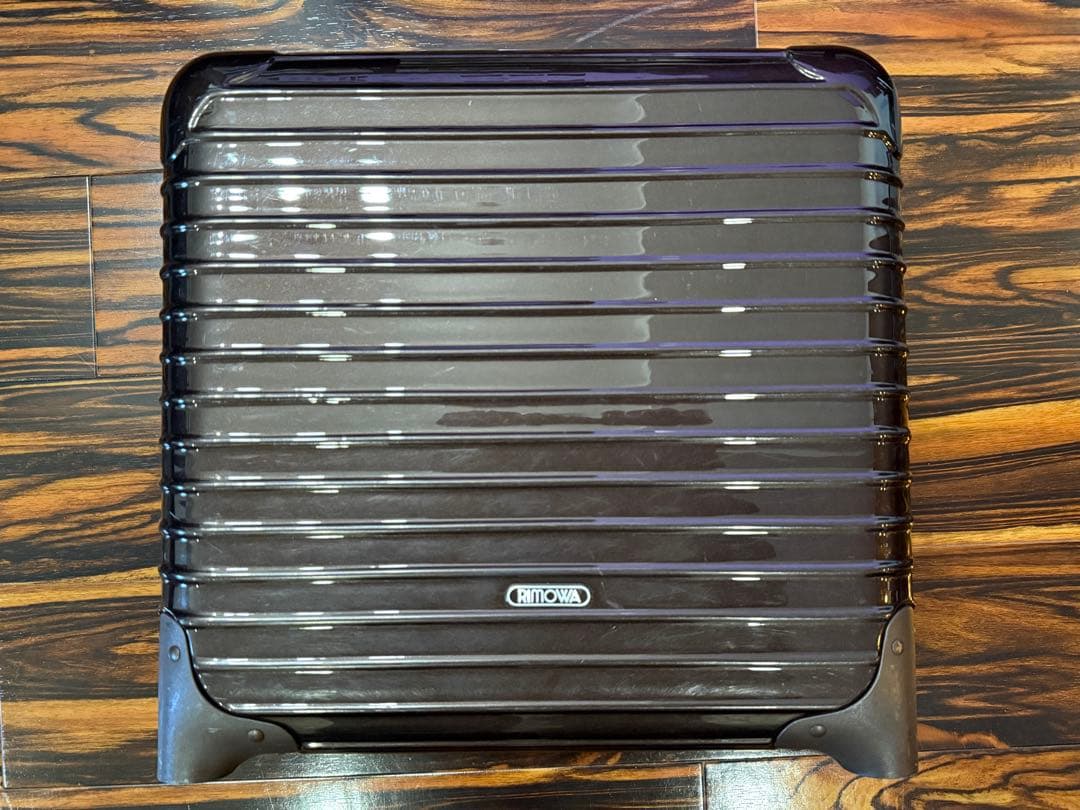 旅*は様 美品　RIMOWAリモワ　サルサデラックス　ビジネストロリー2輪　ブラ