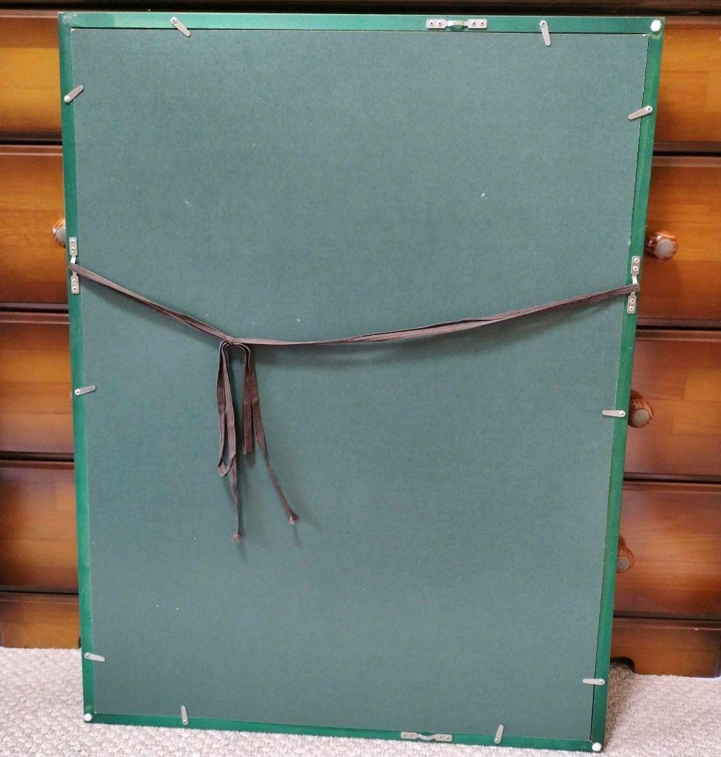 刺繍フレーム　額入り壁かけ飾り　大判