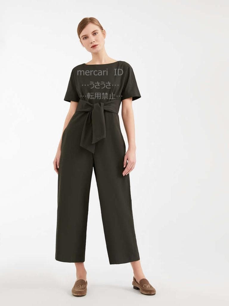 ◆マックスマーラ◆新品◆上品ピンク◆コットンツイルオールインワン◆ジャンプスーツ