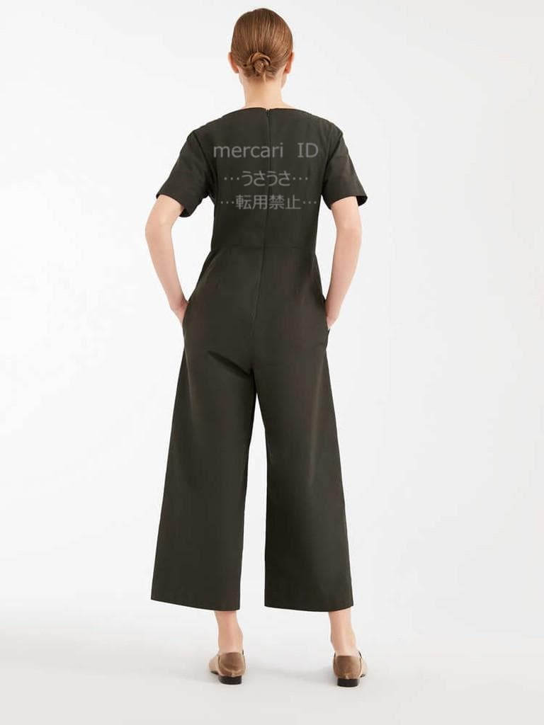 ◆マックスマーラ◆新品◆上品ピンク◆コットンツイルオールインワン◆ジャンプスーツ