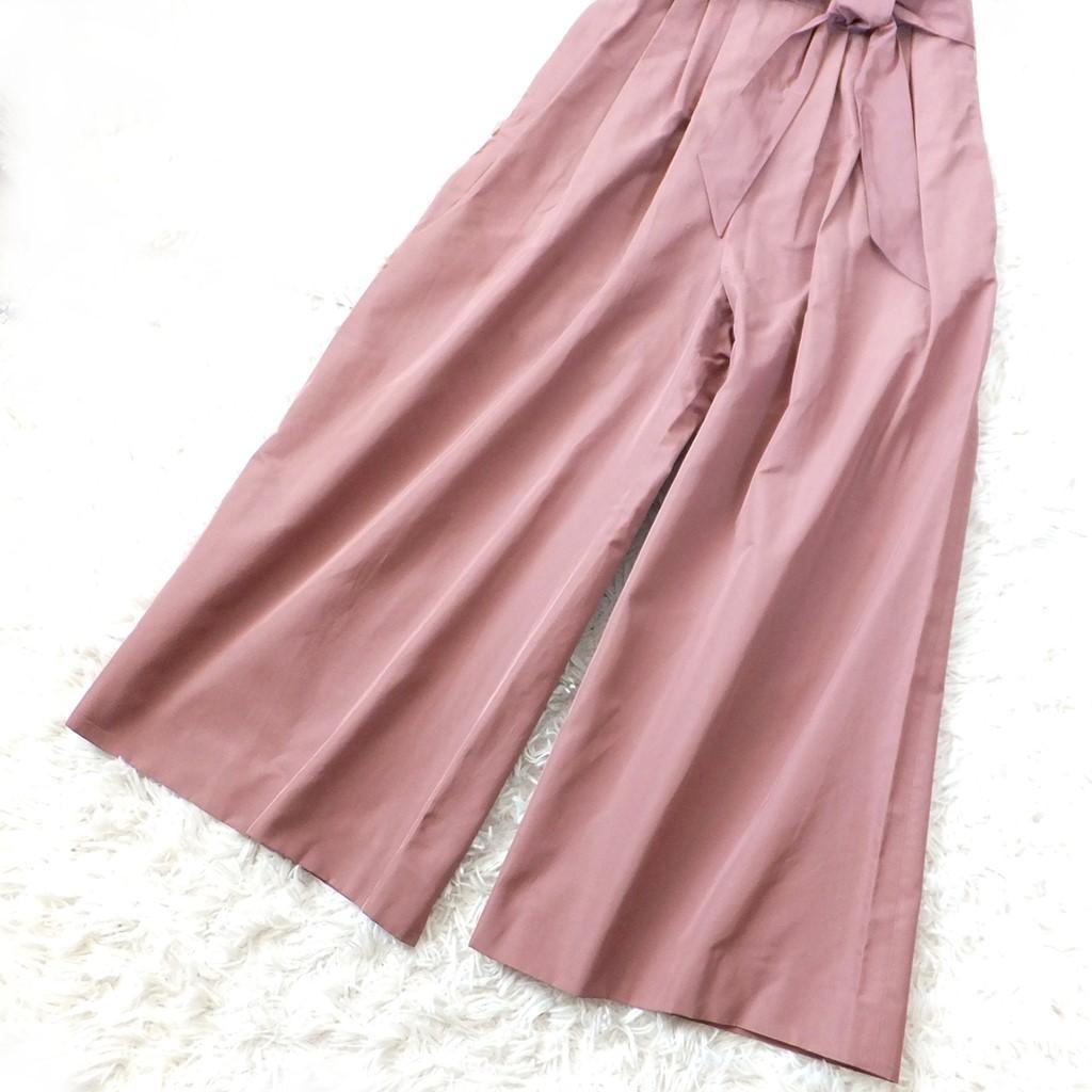 ◆マックスマーラ◆新品◆上品ピンク◆コットンツイルオールインワン◆ジャンプスーツ