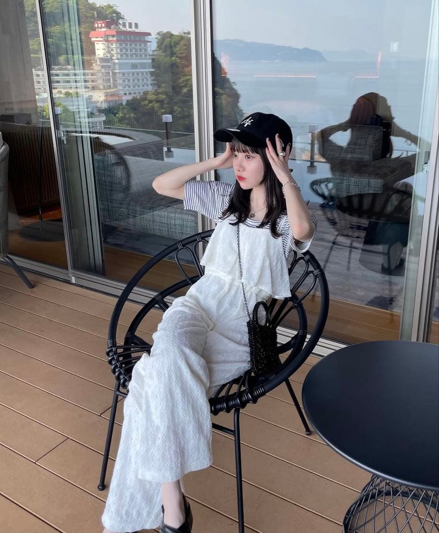 総レースキャミロンパース（hinari）