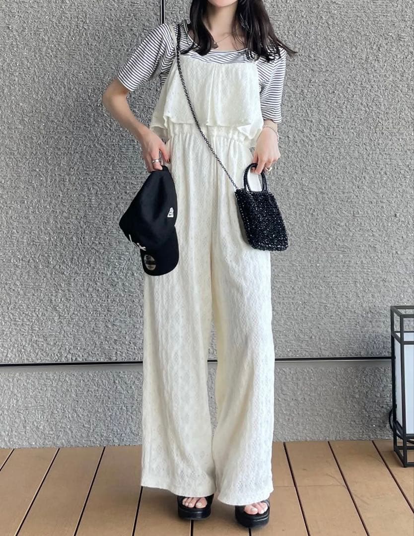 総レースキャミロンパース（hinari）