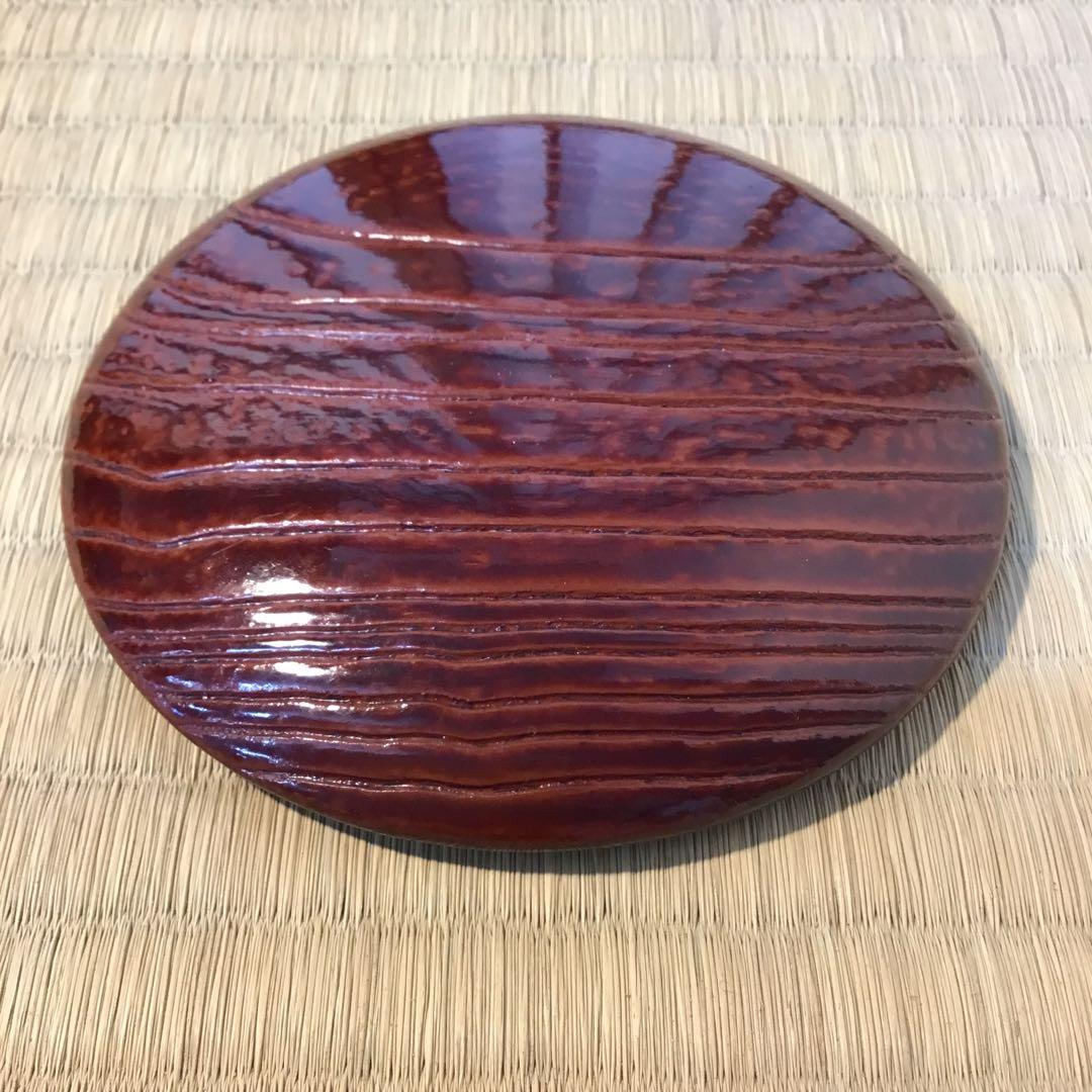 済　茶道具　澤陽平香合　写　松尾流6代　仰止斎￼書付　共箱　S259KG