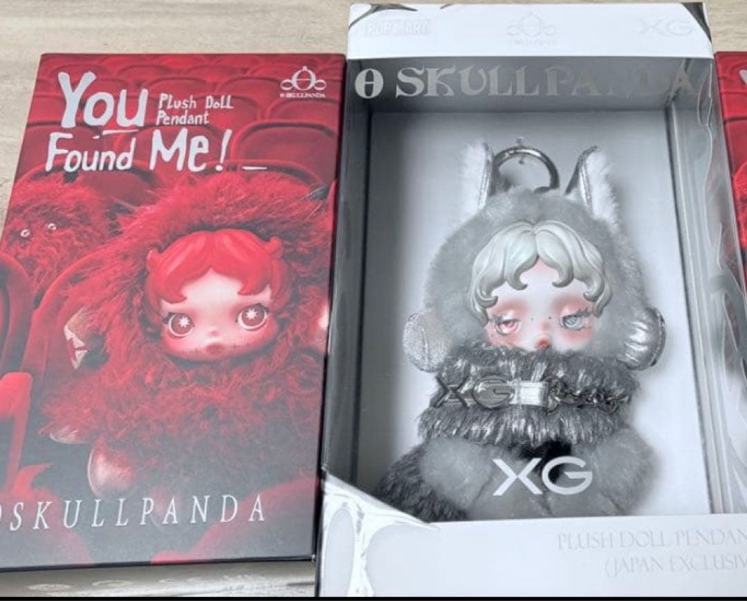 SKULLPANDA、2点set、XG日本限定、Sandman