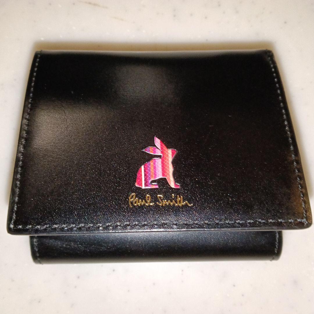 Paul Smith 財布 マーケトリーストライプラビット 折り財布