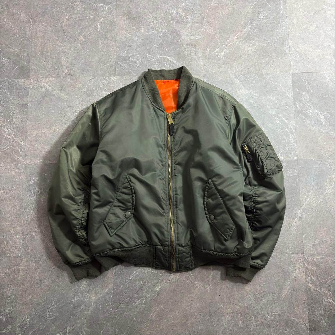 ジャケット・アウター 00s unknown ma-1 bomber flight jacket