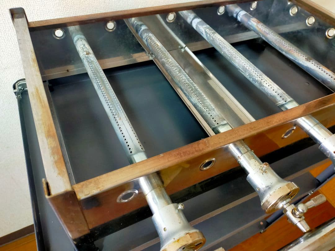 カンダ AKS卓上鉄板焼セット No.20 LPガス　600×360