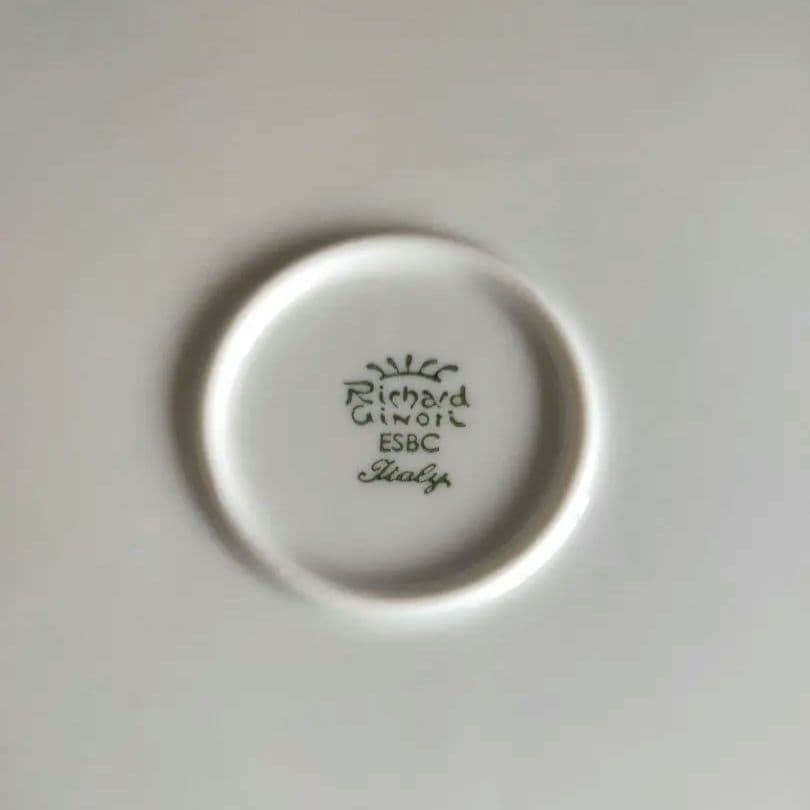 【リチャードジノリ】ベッキオホワイト 22・30cm角皿２点セット　約3.4万円