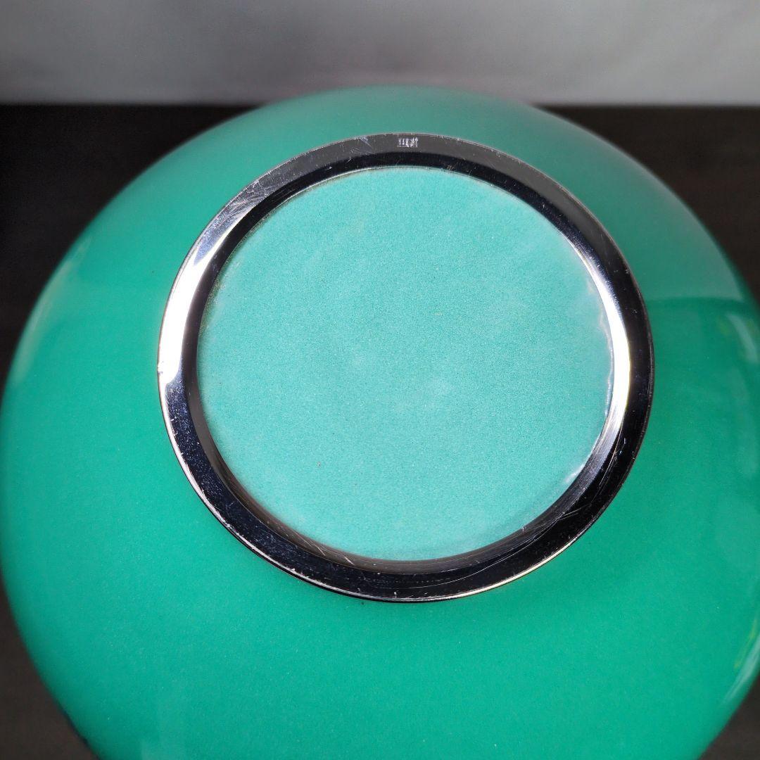 田村七宝工芸 花文 花瓶 2点セット