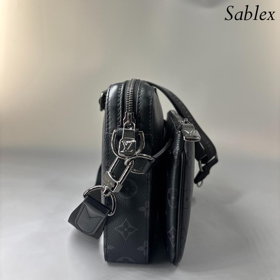 【未使用/IC】ルイヴィトン モノグラムエクリプス トリオメッセンジャー メンズ