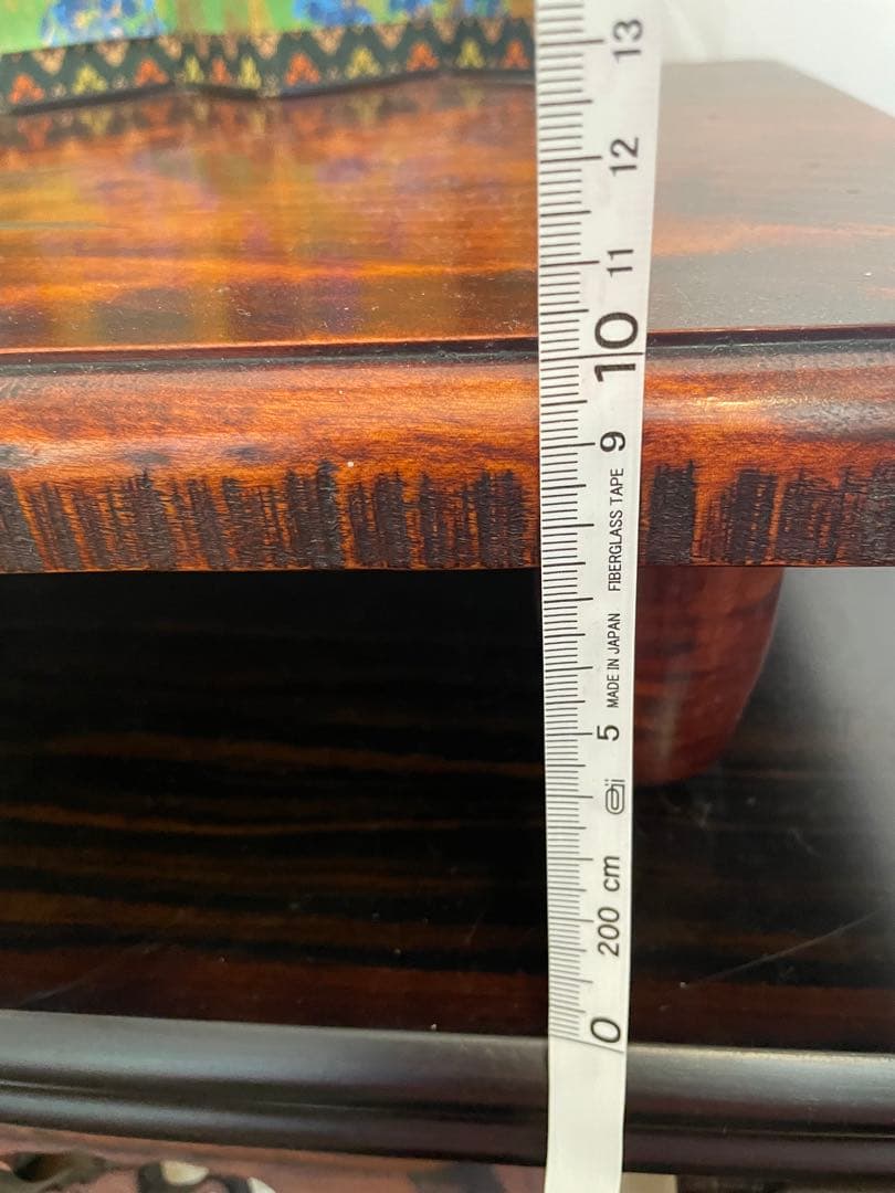 未使用　木製台座　讃岐彫　彫刻