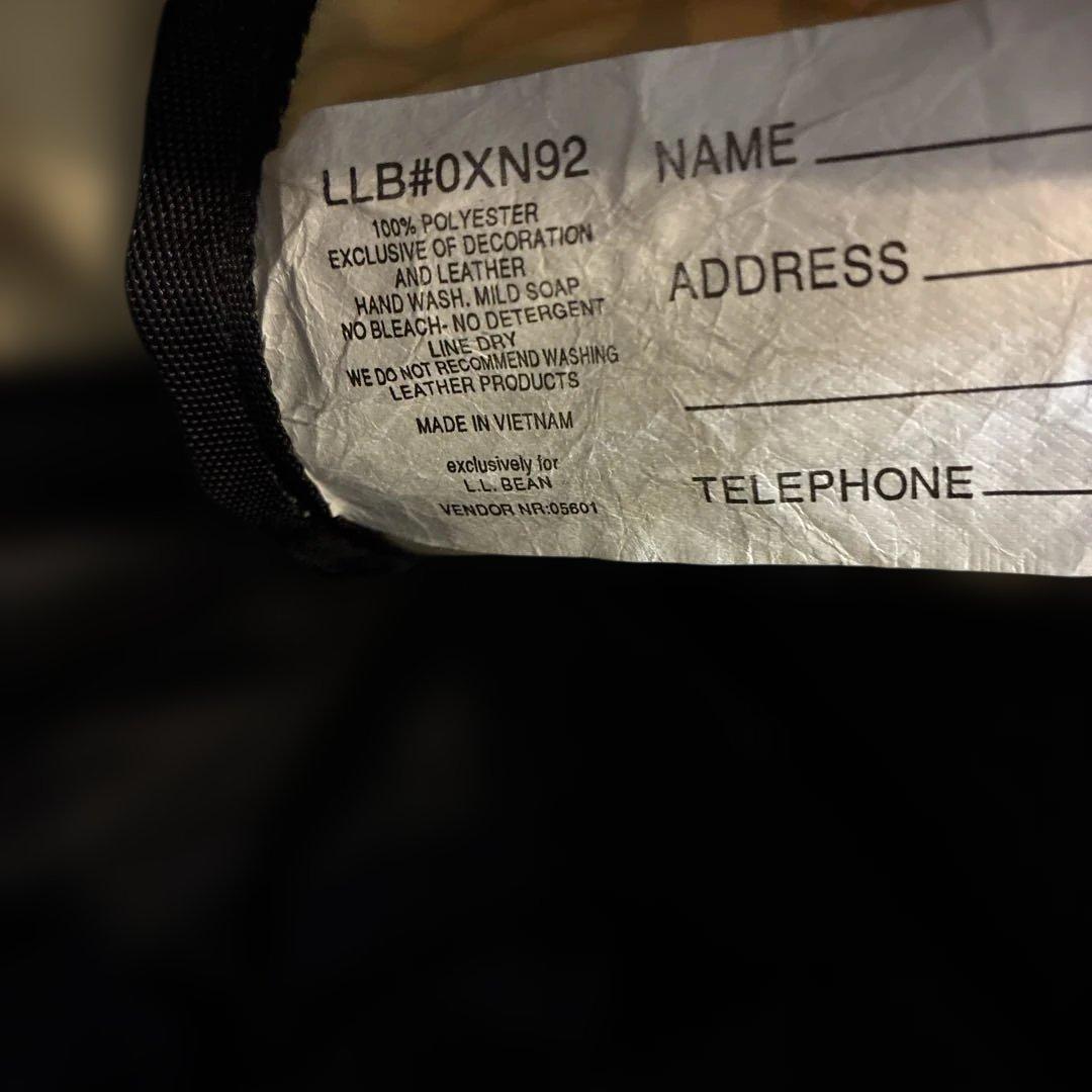 L.L.Bean 花柄ボストンキャリーバッグラージ1回使用のみ