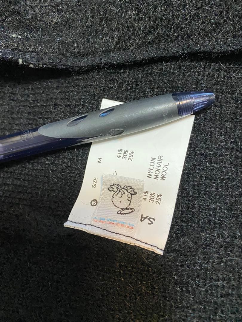 SAINT M××××××2025 AW KNIT CARDIGAN／BLK