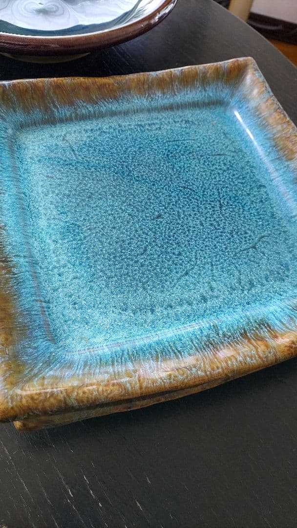 【小樽焼】大皿・角皿4点セット