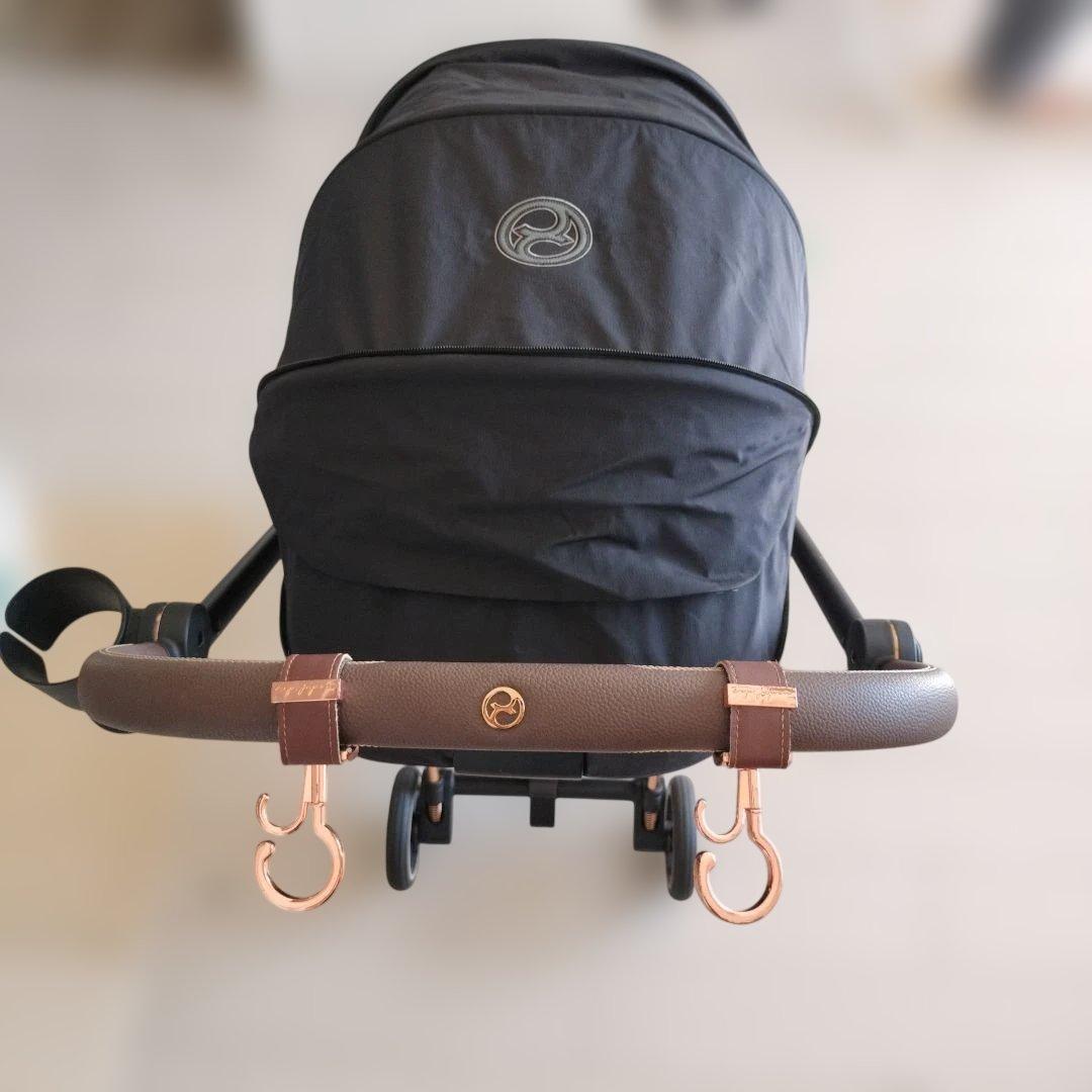 「梱包、発送たのメル便」Cybex mios ゴールド　ベビーカー 附属品付き