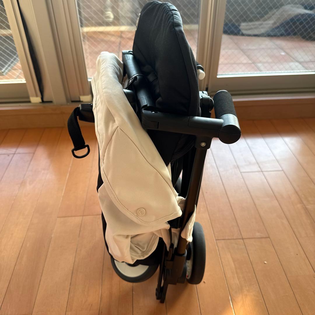 cybex 折りたたみベビーカー ブラック＆ホワイト