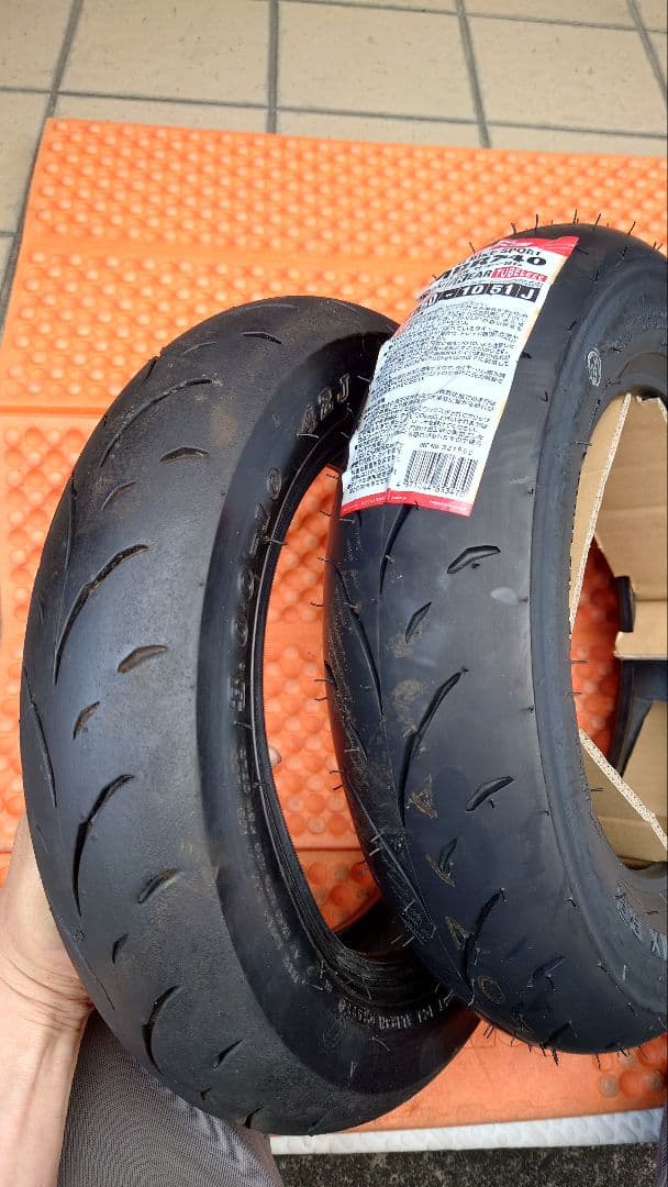 ⑦MBR７４０ 3.00-10と3.50-10ss新品の二本セットです